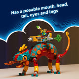 LEGO DREAMZzz Mateos Fire Chameleon Building Toy Pretend Play Set for Kids Ages 7 Storytelling Toy for Boys Girls 2 Construction Modes for Pretend Play Gift Idea for Birthdays 71492