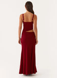 Jocelyn Maxi Dress Maroon