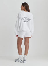 Cream Monte Carlo Oversized Sweatshirt