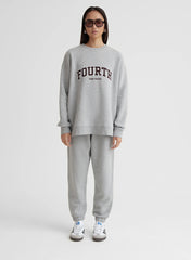 Grey Marl Fourth Studio Oversized Sweatshirt