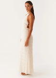 Aullie Maxi Dress Ivory