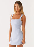 Lucky Charm Mini Dress Blue