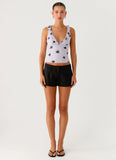 Oslo Mini Shorts Black