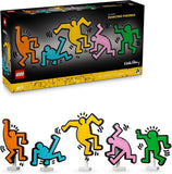LEGO Art Keith Haring Dancing Figures Home Decor Building Set for Adults Wall Art Decor Gift Idea for Men Women who Enjoy DIY Arts and Crafts 31216