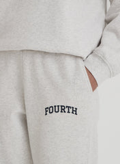 Grey Fourth Branded Cuffed Jogger