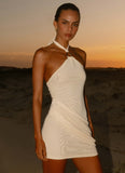 Henrietta Mini Dress Pastel Yellow