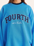 Bright Blue Fourth Branded Sweatshirt
