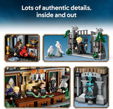 LEGO Harry Potter Malfoy Manor 76453 Building Toy Girls Boys Ages 10 Collectible Harry Potter Display Set 9 Minifigures Gift for Birthdays 1601 pcs