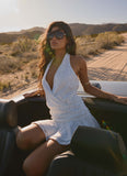 Jovanna Lace Mini Dress White