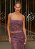 Buffy Top Burgundy