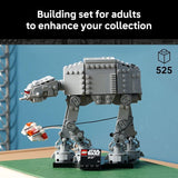 LEGO Star Wars AT AT Walker Building Set for Adults Ages 18 Collectible Room Decor for Office Bedroom or Book Shelf Activity for Men Women Movie Fans Gift Idea for Birthdays 75440