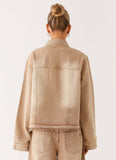 Khalil Denim Jacket Tan