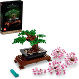 LEGO Botanicals Bonsai Tree Building Set Artificial Bonsai Tree Plants for Home Decor Adults Ages 18 Faux Fake Plants for Table Desk Office Birthday Gift for Men Women 10281