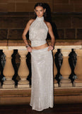 Willow Sequin Top Silver
