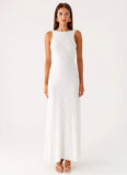 Embrace The Sun Maxi Dress White