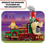 LEGO Super Mario The Bowser Express Train Toy Building Toys for Boys Girls Ages 9 Years Pretend Play W Minifigures Gift Idea for Kids 71437