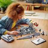 LEGO Star Wars Imperial Star Destroyer Building Toy Build Display Set for Boys Girls Ages 10 Gift for Birthdays Star Wars Darth Vader 6 Minifigure Toys 75394