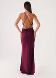 Tiano Maxi Dress Plum