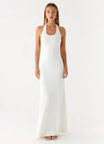 New Girl Maxi Dress White