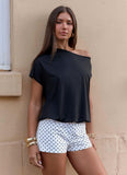 Raeni Off Shoulder Top Black