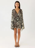 Elisana Mini Dress Zebra