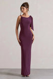 Kacey Plum Twisted Knot Maxi Dress