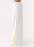 Oska Drawstring Pants White
