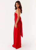 Meredith Maxi Dress Red