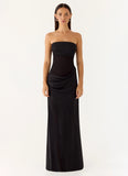Champagne Skies Maxi Dress Black