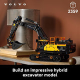 LEGO Technic Volvo EC500 Hybrid Excavator Building Set for Adults Collectible Model Kit for Men Women Ages 18 Gift Idea for Those Who Enjoy 3D Puzzles DIY Kits or Engineering 42215
