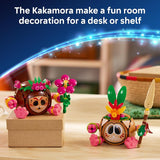 LEGO Disney Moana Kakamora 43293 Building Toys for Girls Boys Ages 9 Moana Displayable Toy for Bedroom Desk 407 pieces Gift for Birthdays