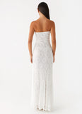 Lolita Lace Maxi Dress Ivory