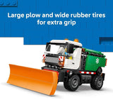 LEGO City Snowplow Truck Building Toy for Kids Pretend Play Vehicle for Boys Girls Ages 5 Toy Truck W Movable Plow Driver Minifigure Gift Idea for Birthdays 60490