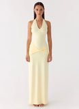 Maribelle Maxi Dress Lemon