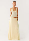 Pollie Halter Top Yellow