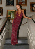 All For Love Maxi Dress Burgundy