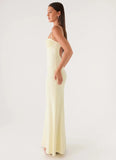Vamonos Maxi Dress Yellow