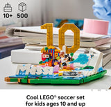 LEGO Editions Lionel Messi Collectors Set Co Pack Building Toy for Kids Soccer Collectible Sports Décor for Boys Girls Ages 12 Gift Idea for Soccer Fans 66818