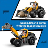 LEGO City Dump Truck Front End Loader 60494 Building Toys for Boys Girls Ages 7 Construction Truck Toy Functional Loader Dump Truck 1132 pieces Gift Idea