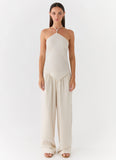 Julissa Halter Top Oat