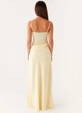 Romy Maxi Dress Yellow