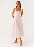 Pascuelle Midi Dress Pink