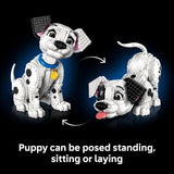 LEGO Disney 101 Dalmatians Puppy Building Set for Adults Collectible DIY Kit for Movie Fans 18 Build Patch Penny Rolly or a Custom Pup Gift Idea for Dog Lovers and Craft Enthusiasts 43269