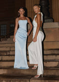 Kalila Corset Maxi Dress Blue