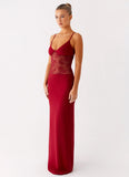 Envy Maxi Dress Maroon