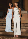 Kalila Corset Maxi Dress Blue