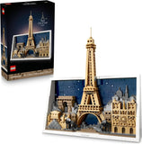 LEGO Architecture Paris City of Love Building Set for Adults Gift for Birthdays Office or Bedroom Decor for Women Men Ages 18 W Frame for Display 21064