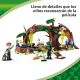 LEGO Refugio Malvado de Elphaba Juego de Construcción Figuras de Juguetes de Elphaba y Fiyero y Juego de Reparto con Amigos del Bosque Bloques de Construcción de Juego Simulado para Niños Edades