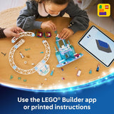 LEGO Disney Frozen Elsas Ice Castle Snow Ride Adventure Building Toy Frozen Toys for Girls Boys Ages 4 Disney Gift for Kids 43281