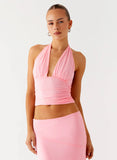 Kerrie Halter Top Baby Pink